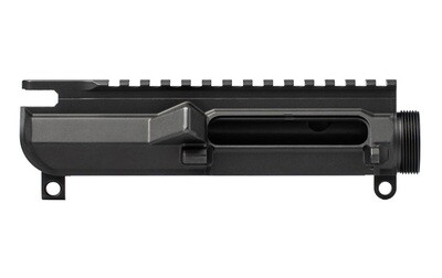 M4E1 THREADED STRIPPED UPPER, NO FORWARD ASSIST - ANODIZED BLACK
