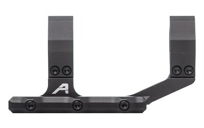 ULTRALIGHT 1&quot; SCOPE MOUNT, EXTENDED - ANODIZED BLACK 2100000052387 815421020069 APRA210400