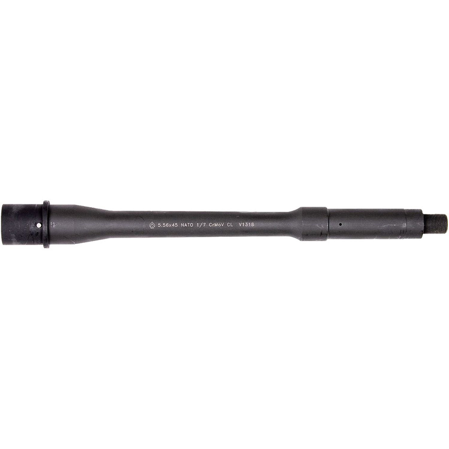 B.A. 10.3&quot; 5.56 GOVERNMENT PROFILE CARBINE LENGTH CHROME LINED AR 15 BARREL, CLASSIC SERIES (CRANE SPEC GAS PORT), 819747020185, BABL557103MC