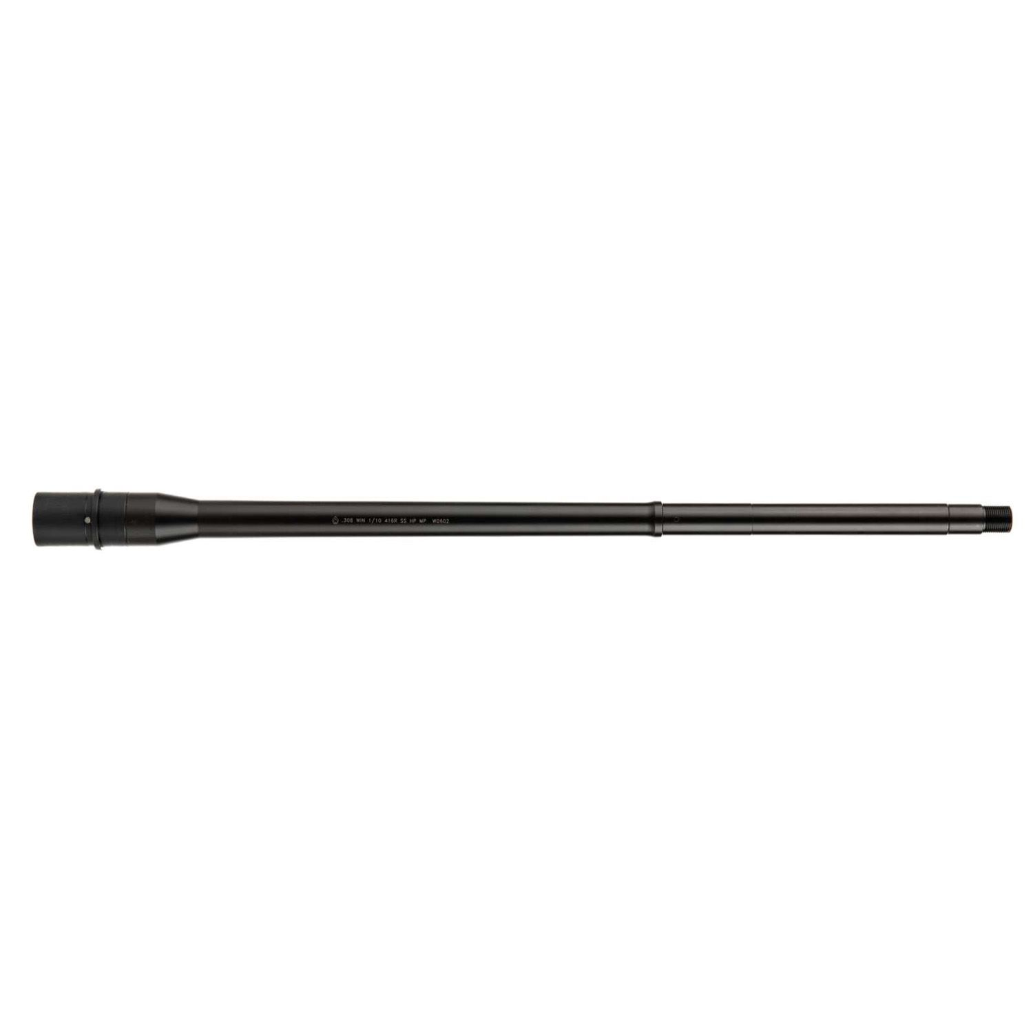 B.A. 20&quot; .308 TACTICAL GOVERNMENT RIFLE LENGTH AR 308 BARREL, PREMIUM BLACK SERIES