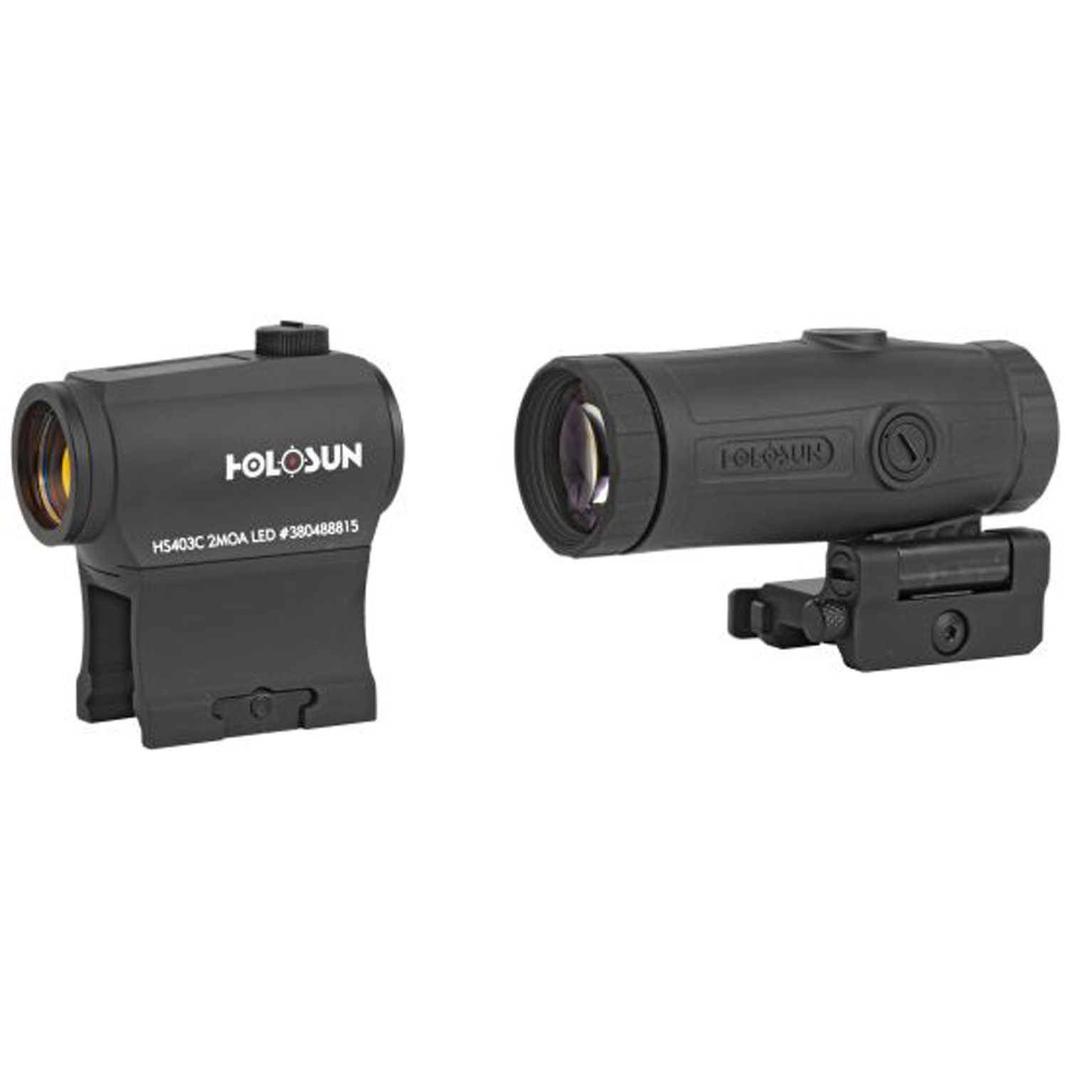 HOLOSUN 403C 2MOA RED DOT &amp; HM3X MAGNIFIER COMBO  HS403CHM3X, 810047071624, HS403C_HM3X_Combo
