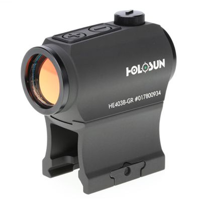 Holosun HE403B-GR 2MOA Green Dot Sight, 605930624793, HE403B-GR
