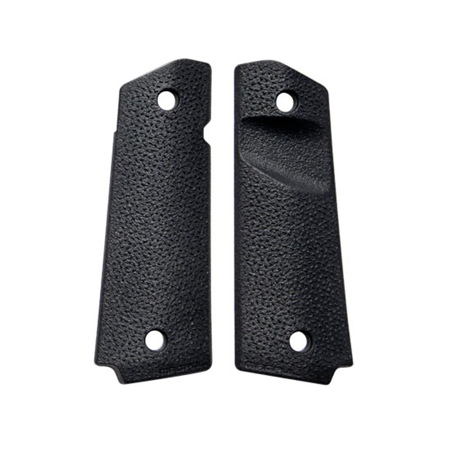 Magpul 1911 Grip Panels with Magazine Cut Out TSP Texture BLK, 873750004648, MAG544-BLK