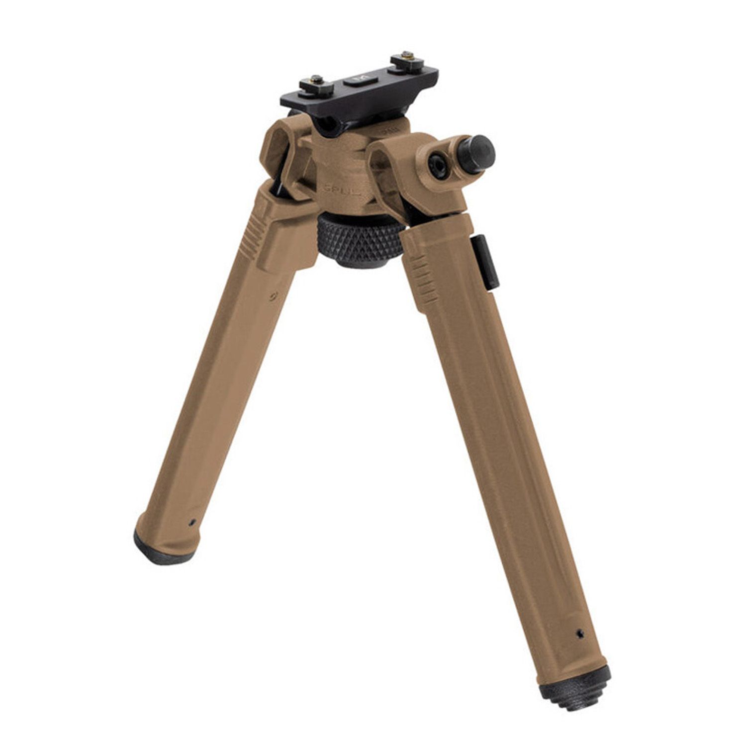 Magpul Bipod for M-LOK, FDE. 6.3&quot;/10.3&quot; Adjustable Bipod 6061-T6 Aluminum Hard Coat Anodized, 840815119326, MAG933FDE