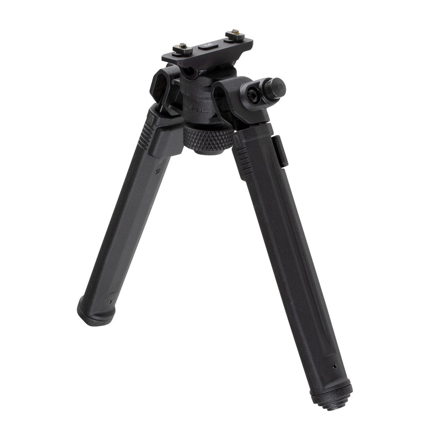 Magpul Bipod for M-LOK, BLK Polymer, 6.3&quot;/10.3&quot; Adjustable Bipod 6061-T6 Aluminum Hard Coat Anodized, 840815119319, MAG933-BLK