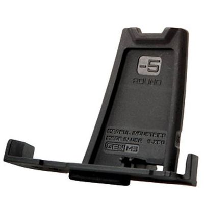 Magpul PMAG Gen M3 LR/SR 7.62x51 NATO Minus 5 Round Limiter 3 Pack Polymer BLK, 873750009025, MAG562-BLK