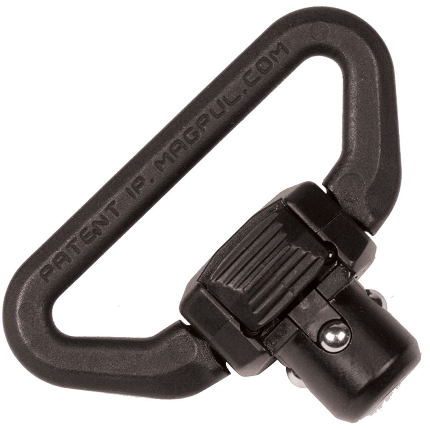 Magpul QDM Heavy Duty Push Button Sling Swivel 1-1/4&quot; Sling Swivel Loop Steel, BLK, 840815100157, MAG543