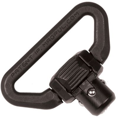 Magpul QDM Heavy Duty Push Button Sling Swivel 1-1/4&quot; Sling Swivel Loop Steel, BLK, 840815100157, MAG543
