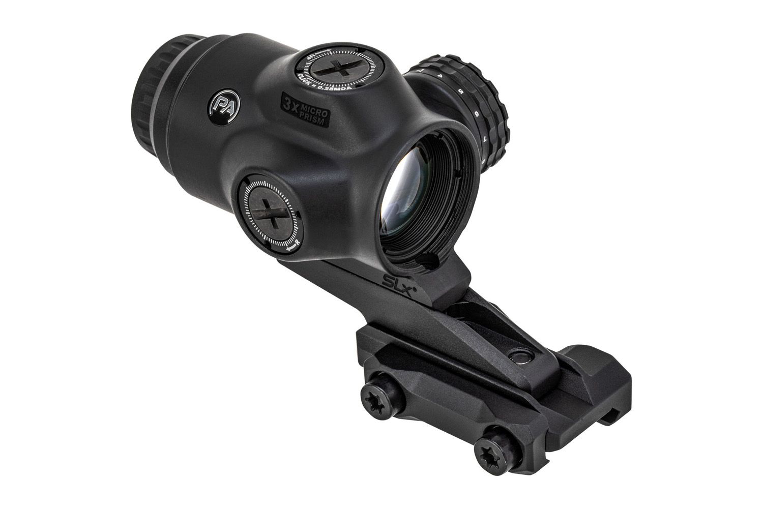 Primary Arms SLx 3X MicroPrism™ Scope - Green Illuminated ACSS Raptor Reticle - 5.56 / .308 - Yard, 818500015291, 710037