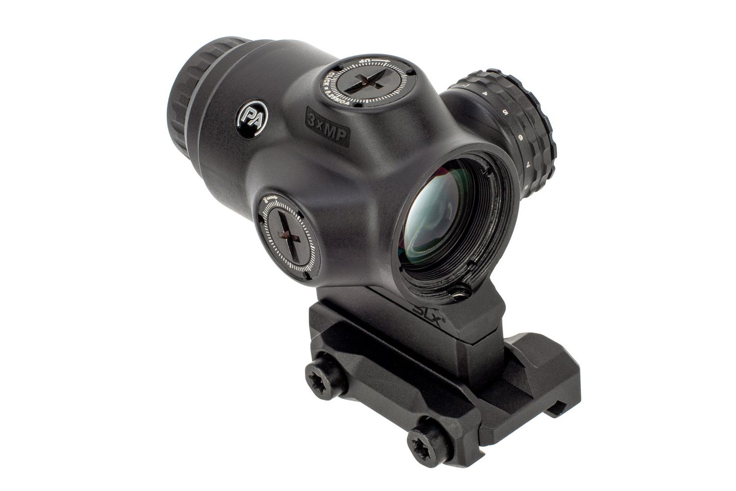 Primary Arms SLx 3X MicroPrism™ Scope - Red Illuminated ACSS Raptor Reticle - 7.62x39 / .300 BLK - Yard, 818500015680, 710040