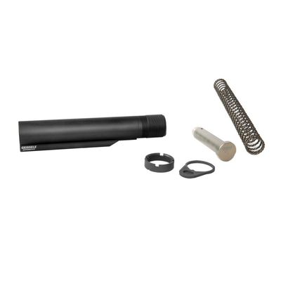 Geissele Automatics Premium AR Buffer Tube with Super 42 &amp; H1 Buffer Black, 817953023266, 08163B