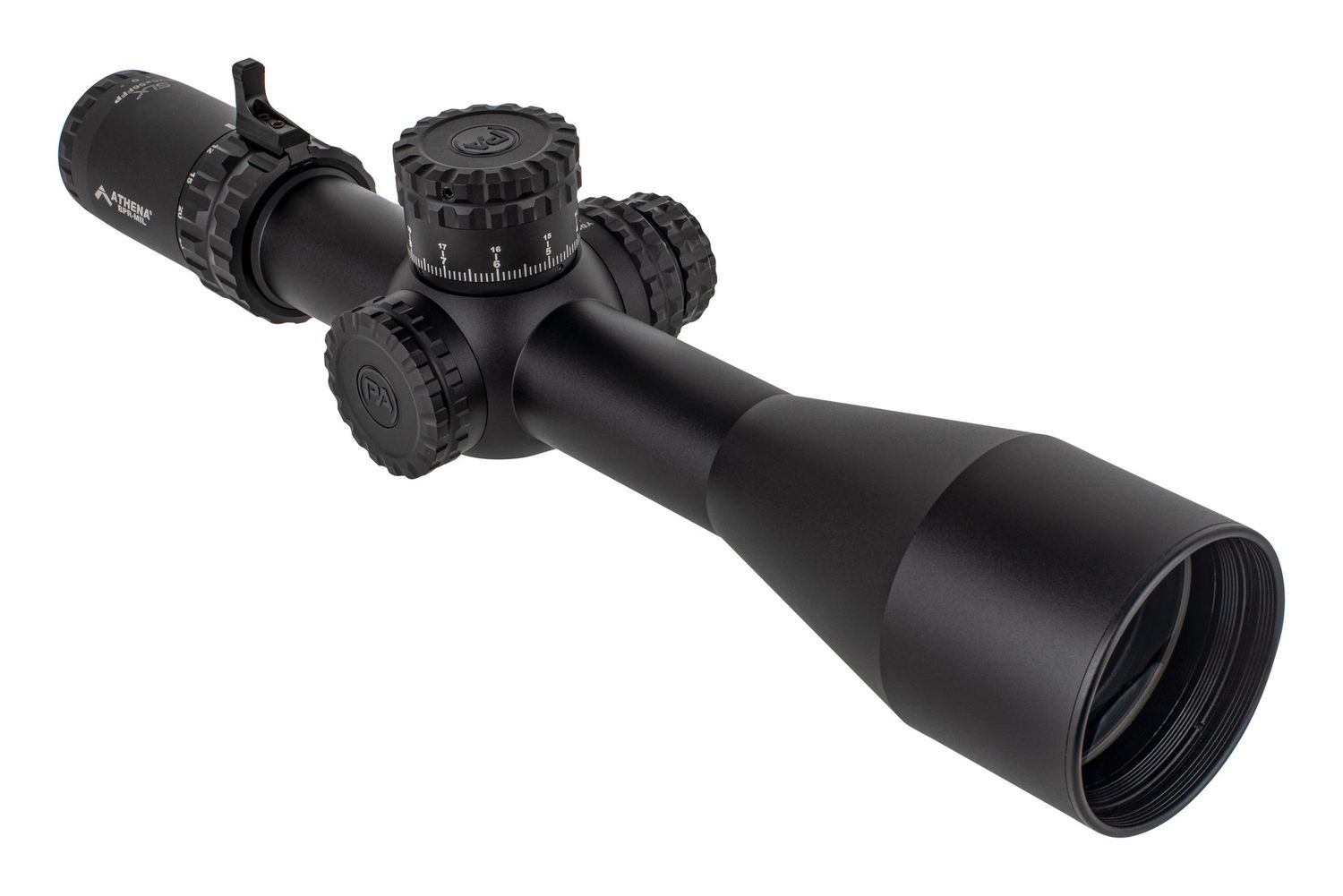 PRIMARY ARMS SLX RIFLE SCOPE, 5-25X56MM, 34MM, FIRST FOCAL PLANE, ILLUMINATED ACSS ATHENA BPR MIL RETICLE, BLACK, 818500018117, 610177