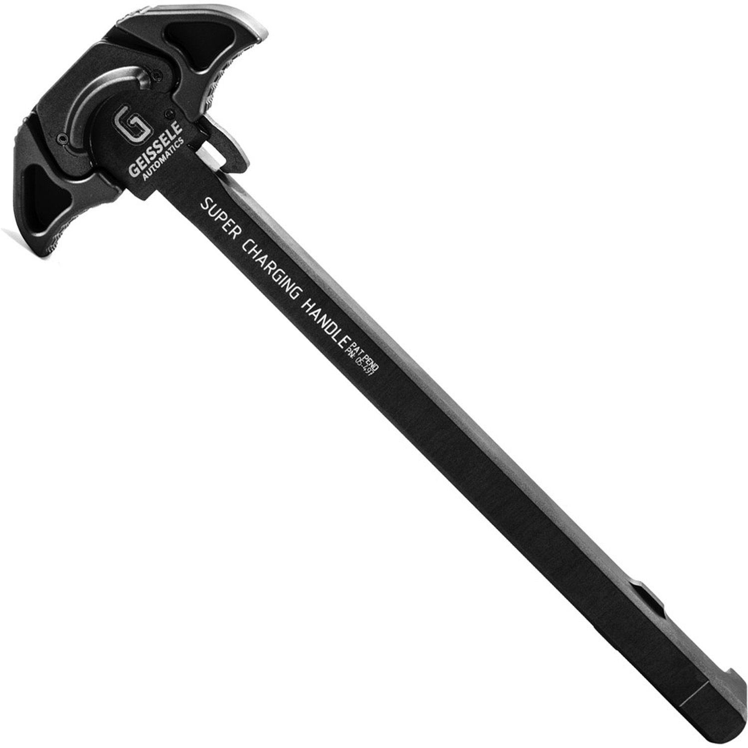 GEISSELE AUTOMATICS AIRBORNE CHARGING HANDLE BLACK 5.56 / .223 REM, 817953022221, 05-497B