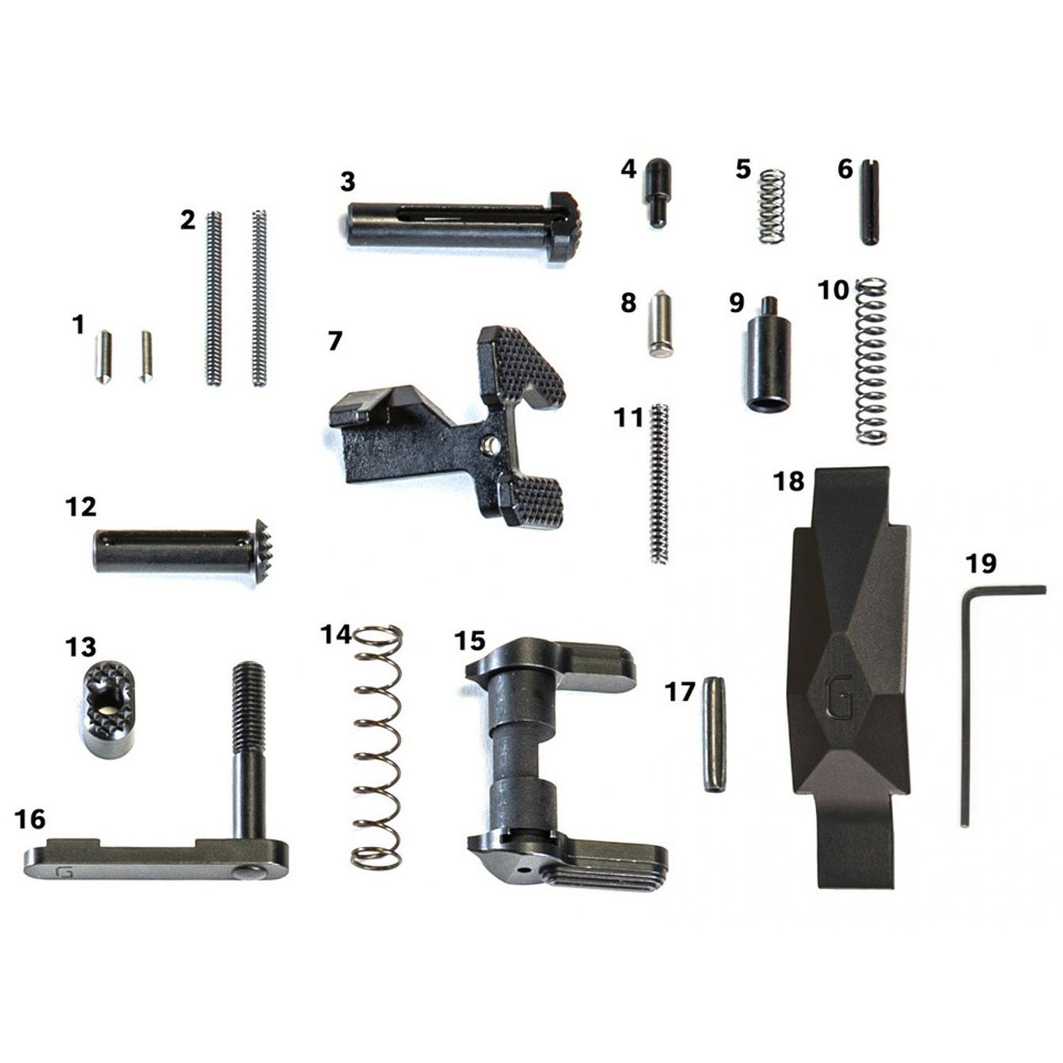 GEISSELE ULTRA DUTY LPK, BLACK, 817953025314, 05-435B