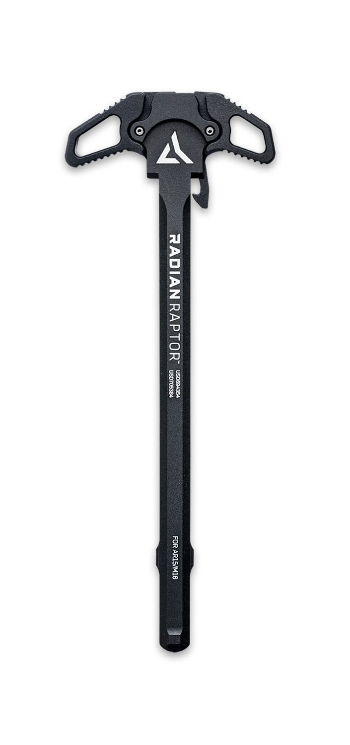 Radian Weapons Raptor Ambidextrous Charging Handle for AR-15 Aluminum Black, 817093020477, R0001