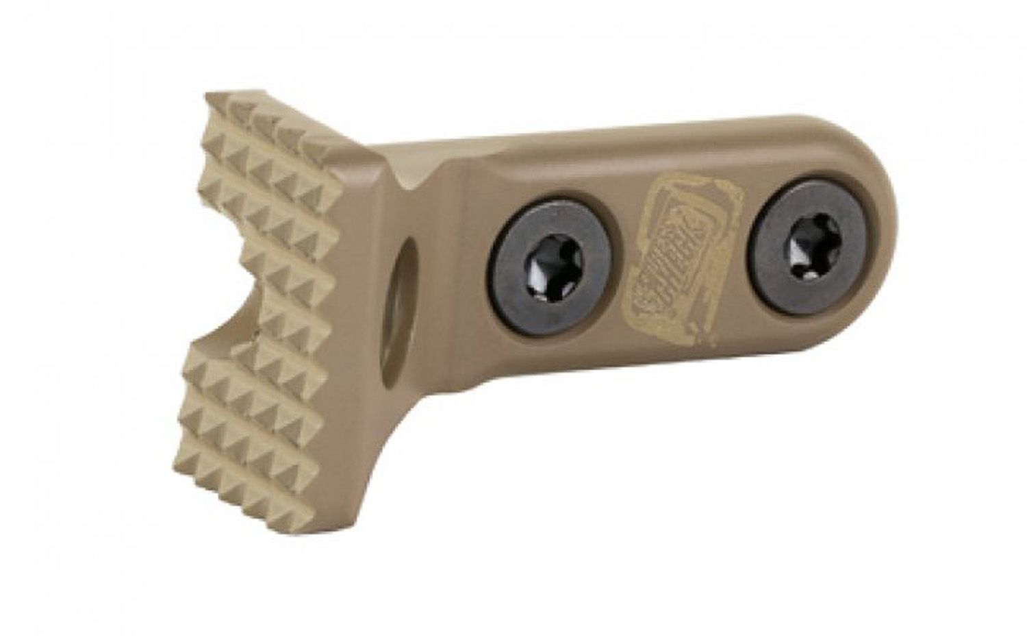 SOLGW Presscheck, Quick Detach Barricade Stop, M-LOK, Steel Construction, Cerakote Finish, FDE, 676821155429, SOLGWBARRICADEFDE