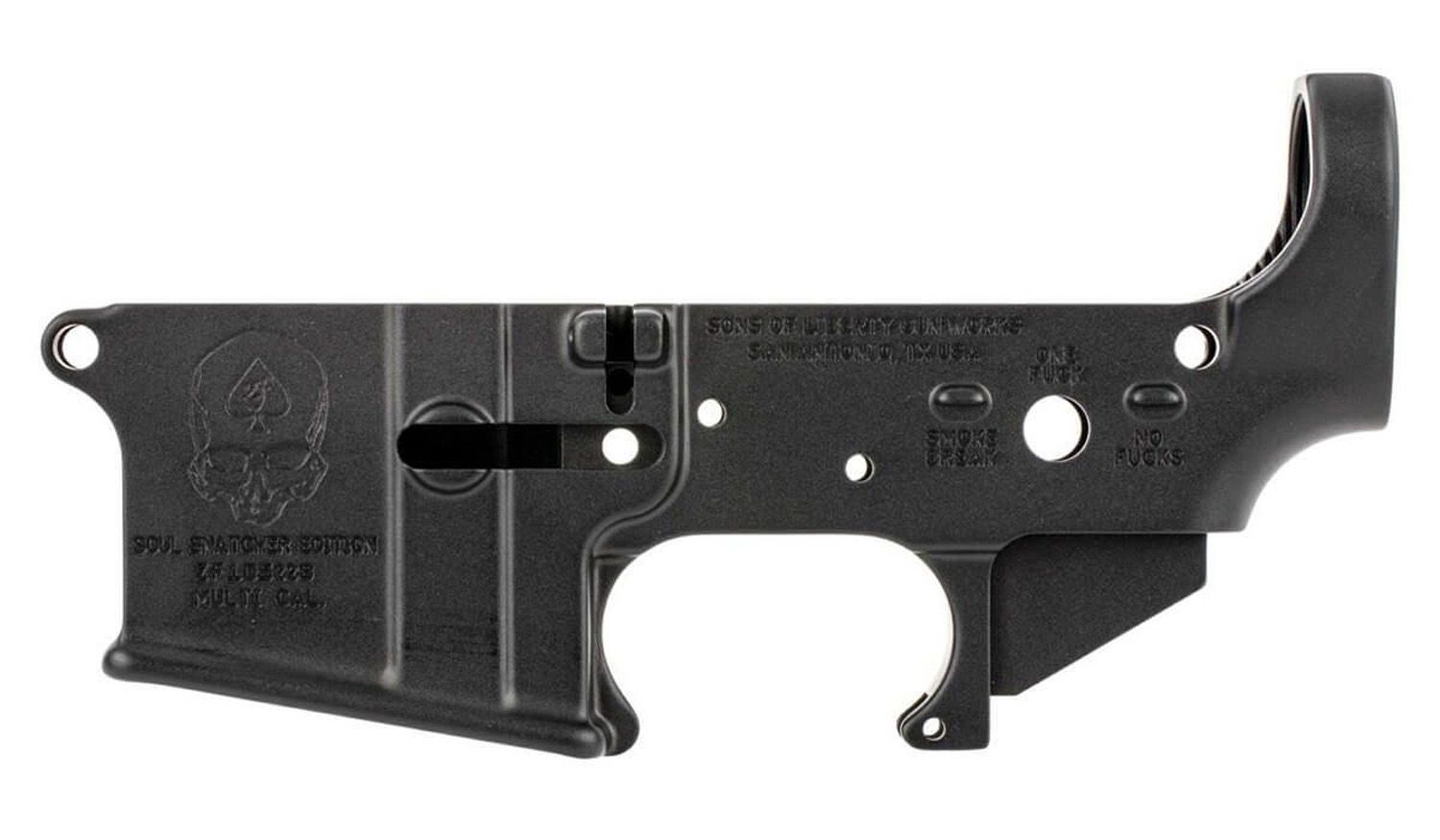 SOLGW SOUL SNATCHER STRIPPED LOWER RECEIVER, 691821465248, SOUL SNATCHER STRIPPED LOWER RE
