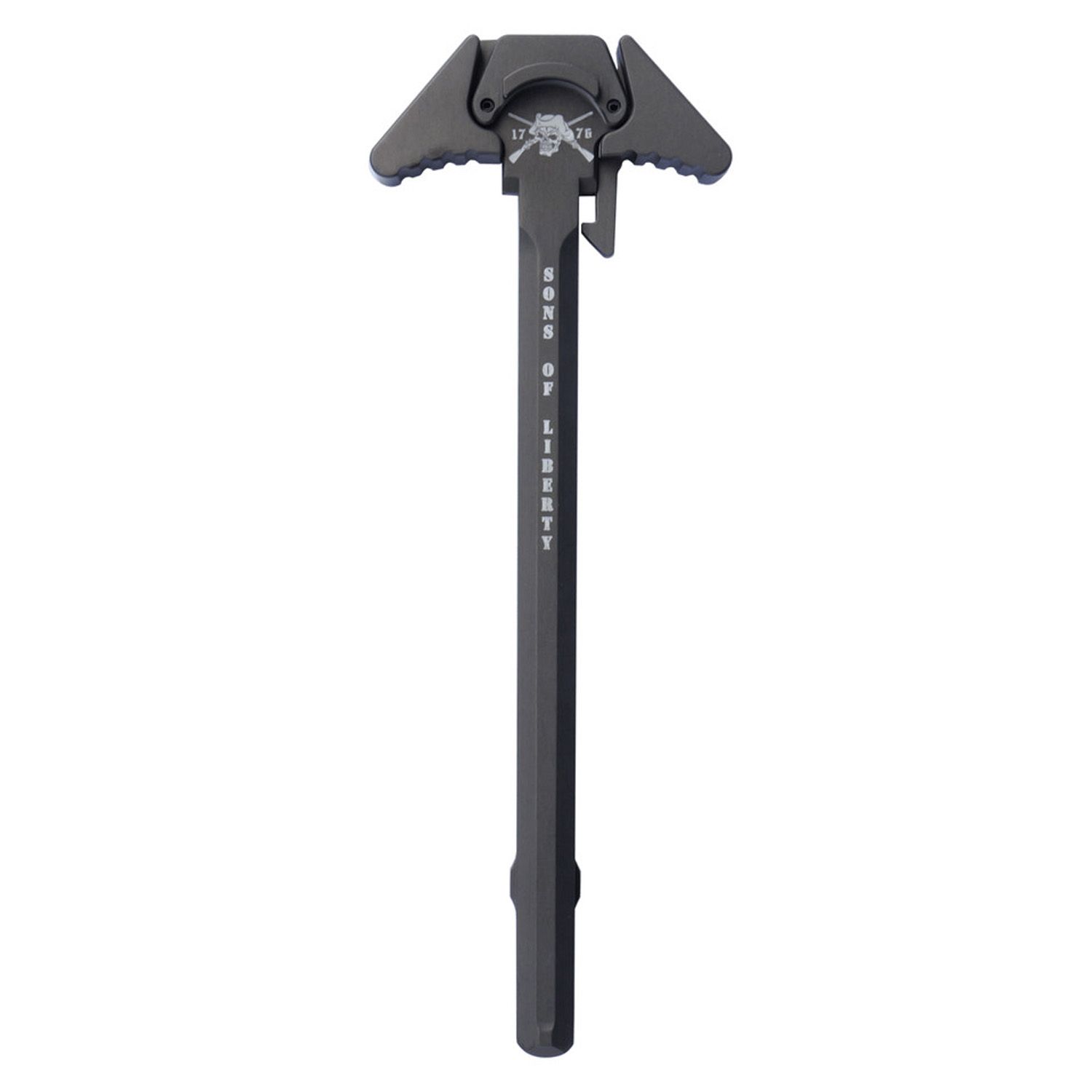 SOLGW Liberty AR-15 Ambi Charging Handle Tungsten Gray, 785939519754, LCH556TUNG