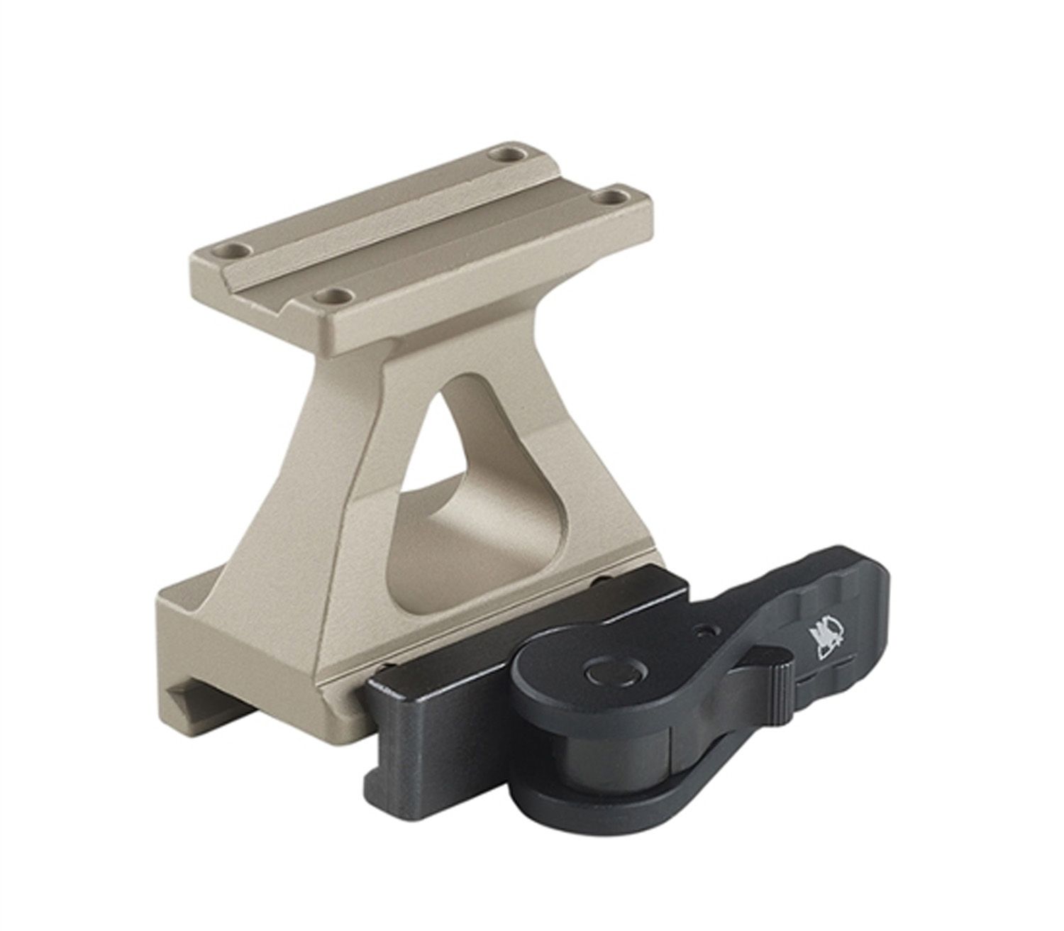 ADM Trijicon MRO Mount, NV Height, STD Lever, FDE, AD-MRO-NV-FDE-STD, 810008517147