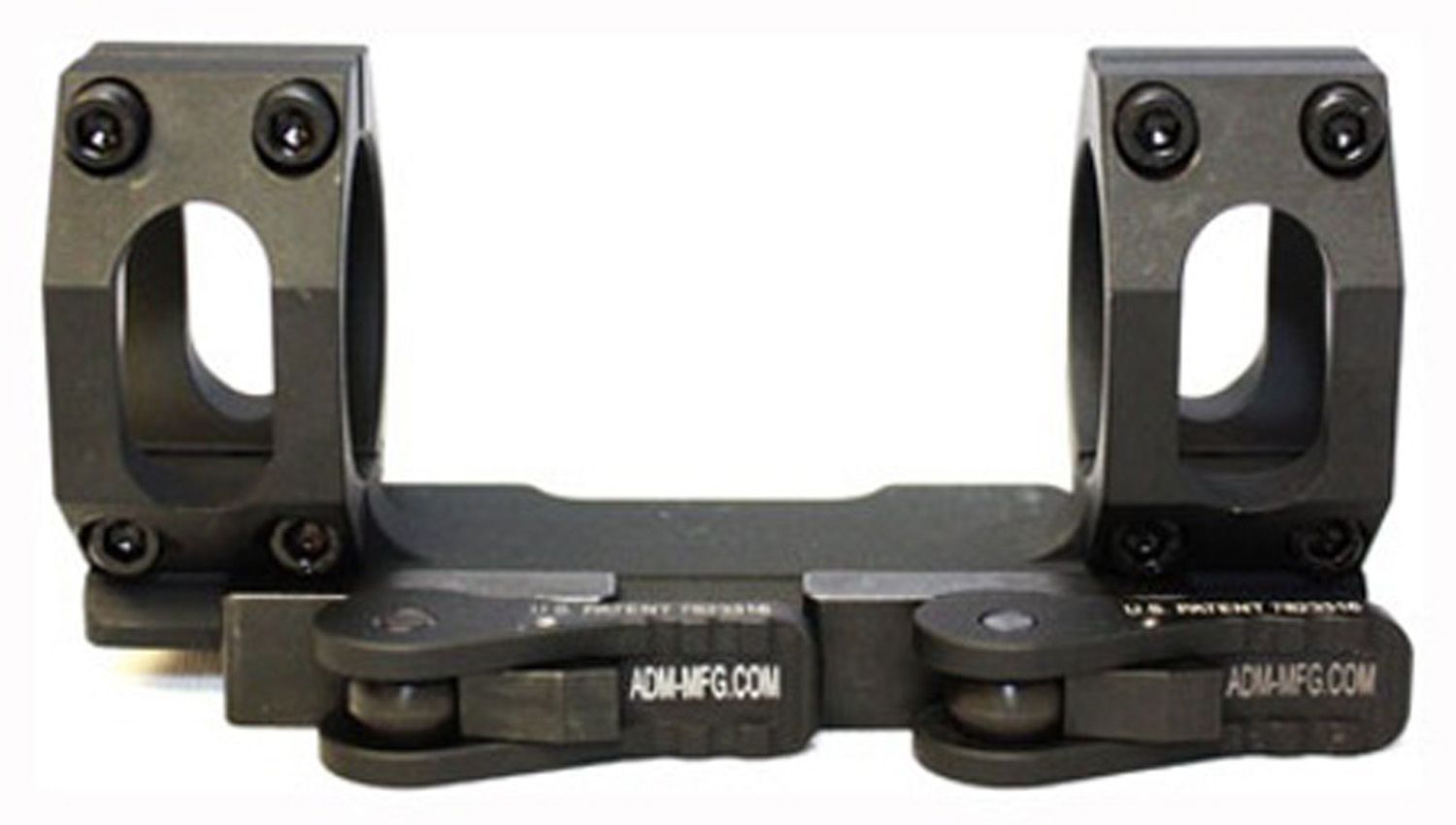 AMERICAN DEFENSE MANUFACTURING AD-RECON-SL SCOPE MOUNT, STANDARD LEVER, BLACK, 30MM