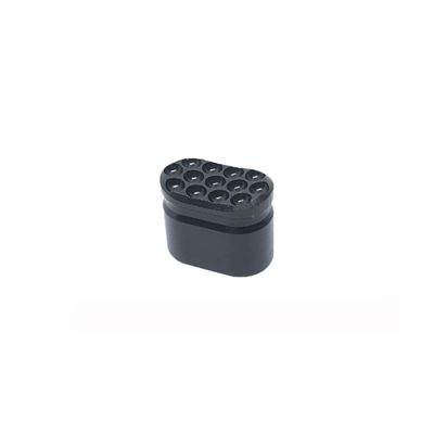 FCD EMR-HC-AA Heavy Enhanced AR15 Magazine Release Button - Blind Hole - Nitrided 4140 Steel - Dimpled, 682157948734, EMR-HC-AA