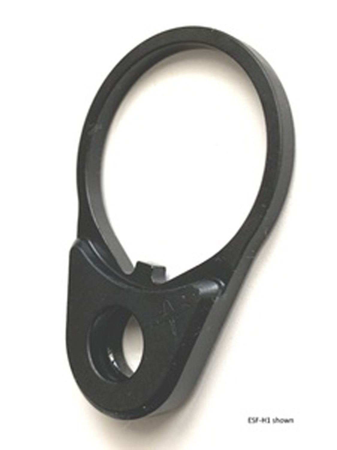 FORWARD CONTROLS DESIGN ESF-H1 - 4140 SINGLE QD END PLATE - BLACK DLC