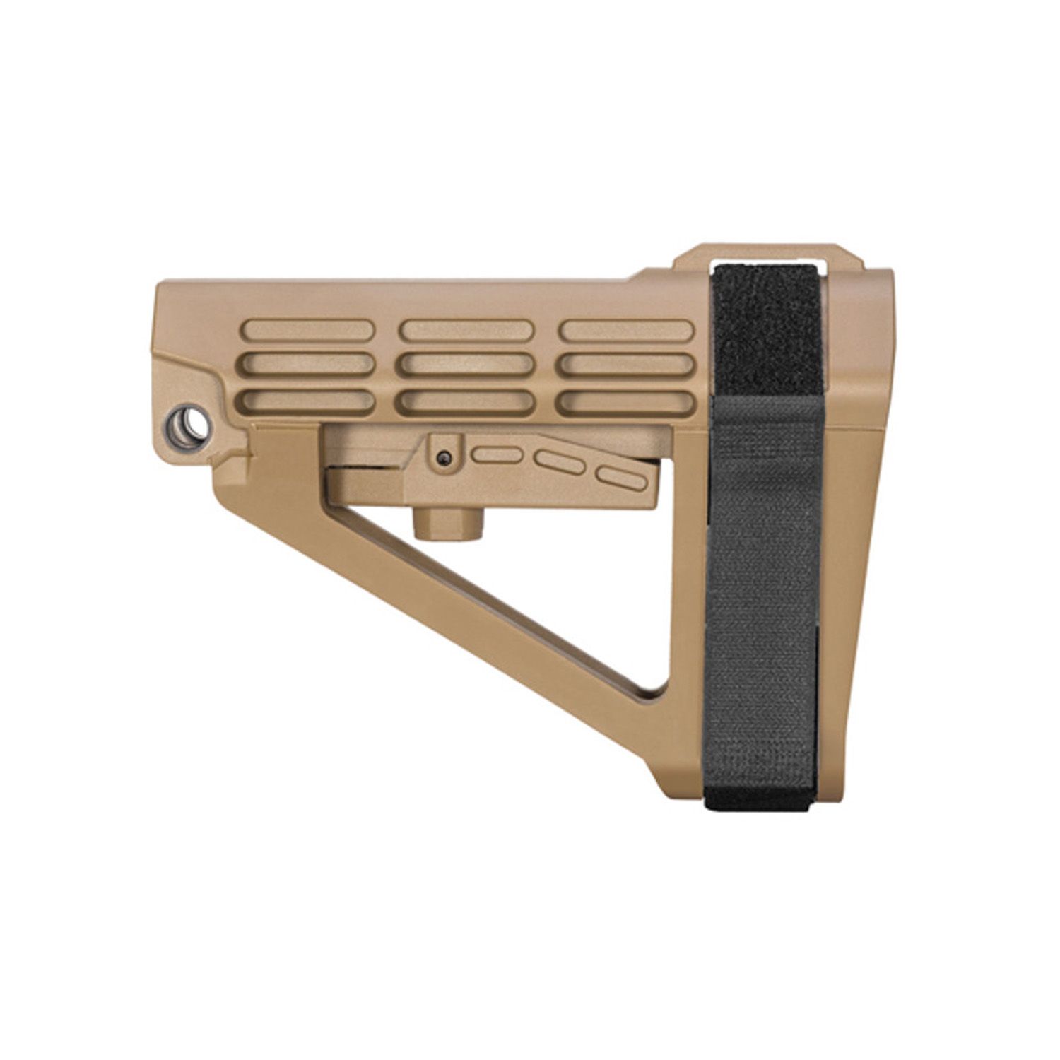 SB Tactical SBA4 AR-15 Pistol Brace Adjustable FDE, 699618783469, SBA4X-02-SB