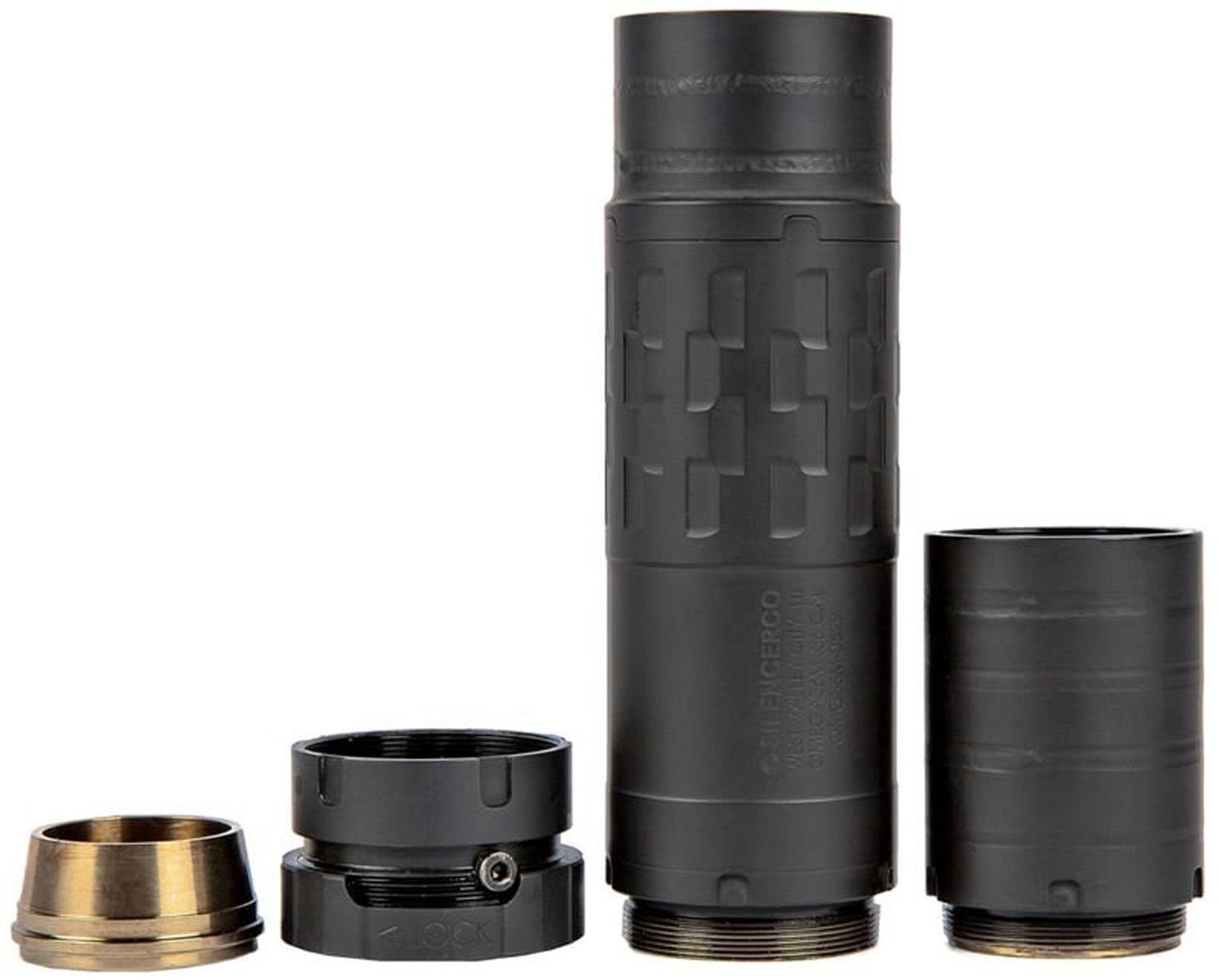 SILENCERCO OMEGA 36M SUPPRESSOR MULTI-CAL, 816413026625, SU4735