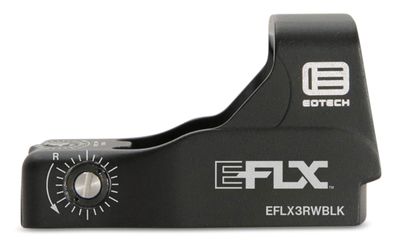 EOTech EFLX Mini Reflex Sight, 3MOA Dot, 672294700050, EFLX3RWBLK