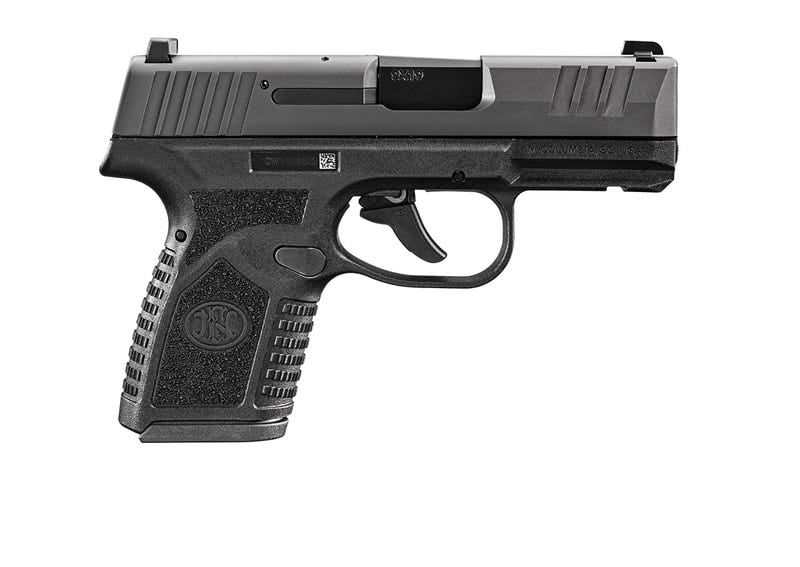 FN AMERICA REFLEX 9MM LUGER SEMI-AUTO HANDGUN - REFLEX 9MM LUGER 3.3&quot; BBL (2)10 ROUND MAGS BLACK