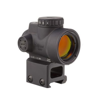 TRIJICON MRO 1X25 2.0 MOA LOWER 1/3 CO-WITNESS MOUNT BLACK RED DOT