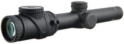 TRIJICON, ACCUPOINT RIFLE SCOPE, 1-6X24MM, MOA-DOT CROSSHAIR WITH GREEN DOT, 30MM, MATTE FINISH