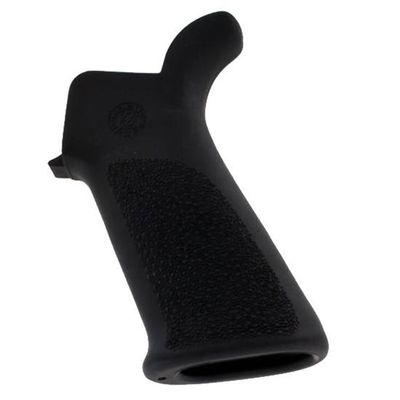 Hogue AR-15/M16 OverMolded Pistol Grip With Beavertail Rubber Black, 743108150306, 15030
