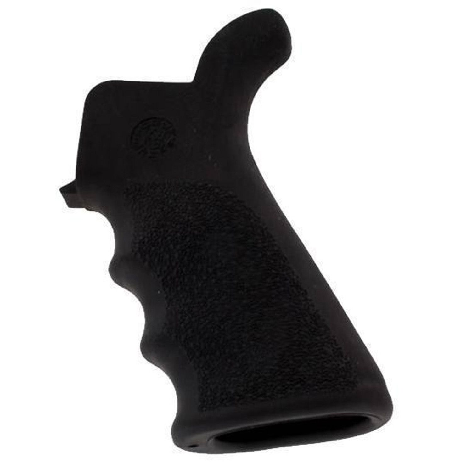 HOGUE AR-15/M-16 RUBBER BEAVERTAIL GRIP WITH FINGER GROOVES - BLACK