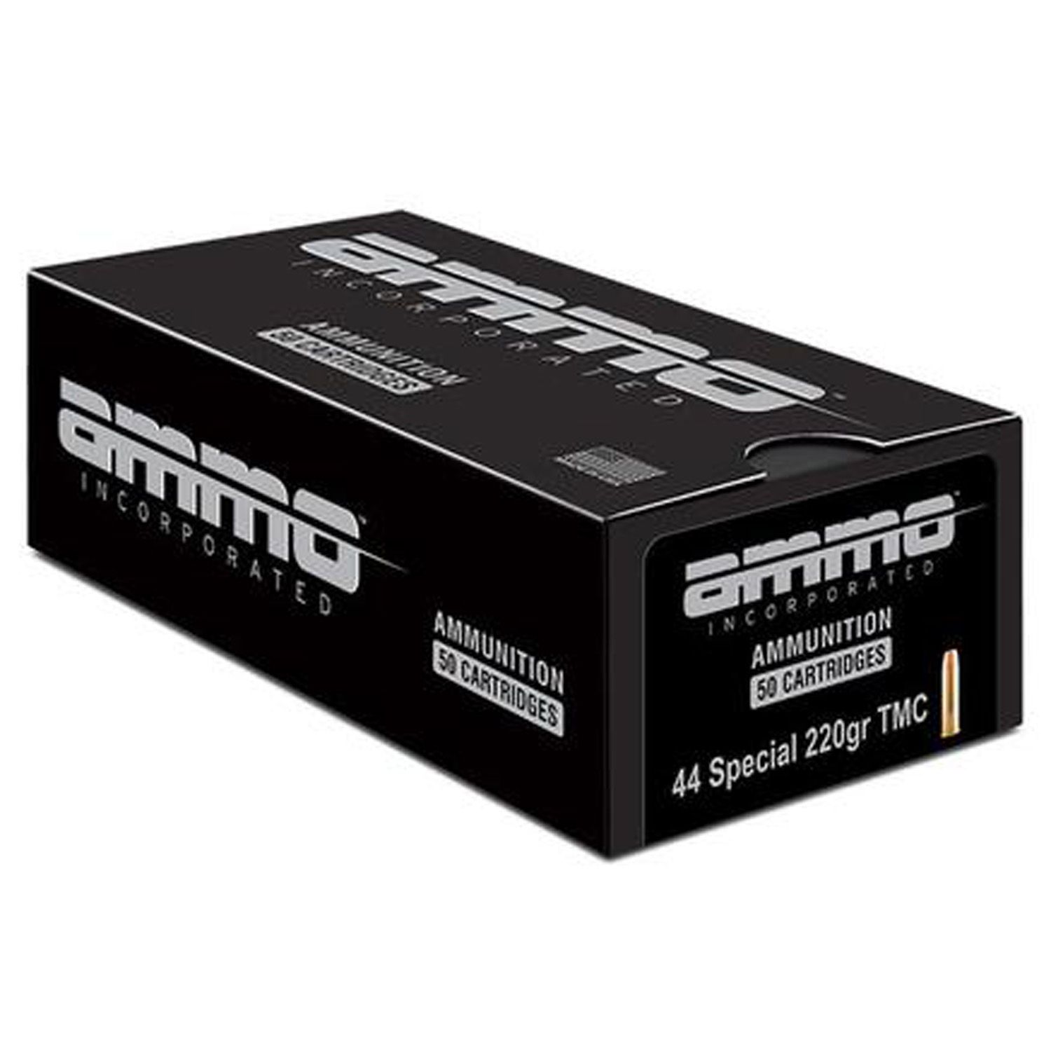 Ammo Inc Signature Handgun Ammunition .44 Spl 220gr TMJ 946 fps 50/ct, 818778021871 , 44S220TMC-A50