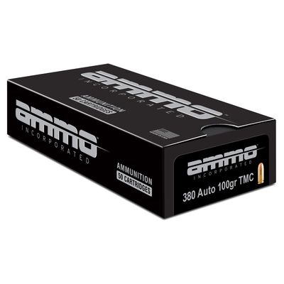 AMMO INC 380 AUTO 100GR TMC 50