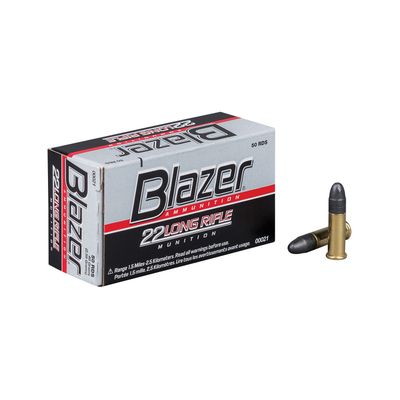 CCI BLAZER RIMFIRE AMMUNITON .22 LR 40 GR LRN 1235 FPS 50/CT CC0021