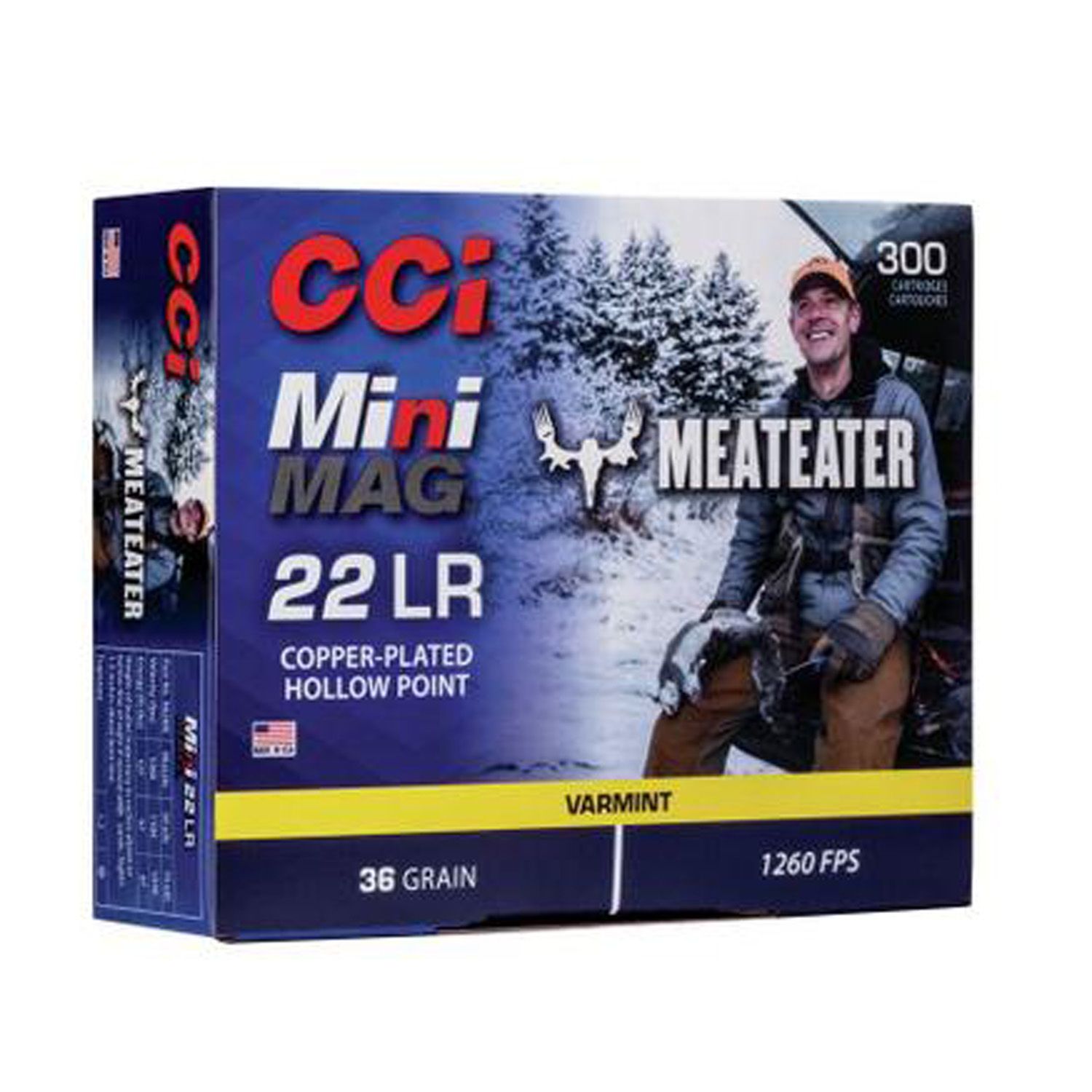 CCI Signature Mini-Mag .22 LR Signature Mini-Mag 36 gr CPHP 300/Box, 076683009623, 0962