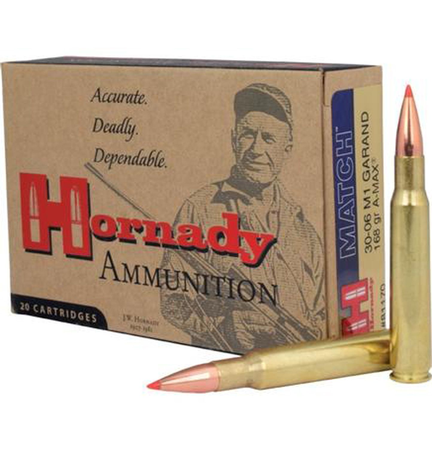 30-06 SPRINGFIELD M1 GARAND 168GR ELD MATCH 20/BOX