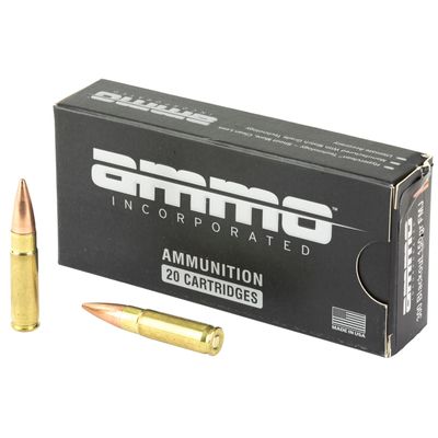 AMMO INC .300 BLACKOUT AMMO 150GR FMJ, 20RDS