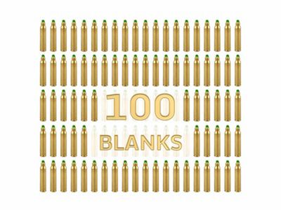 F5 MFG M200 Mil Spec 5.56 Blanks - 100 Cartridges, 795847770123, 	F5-M200-100