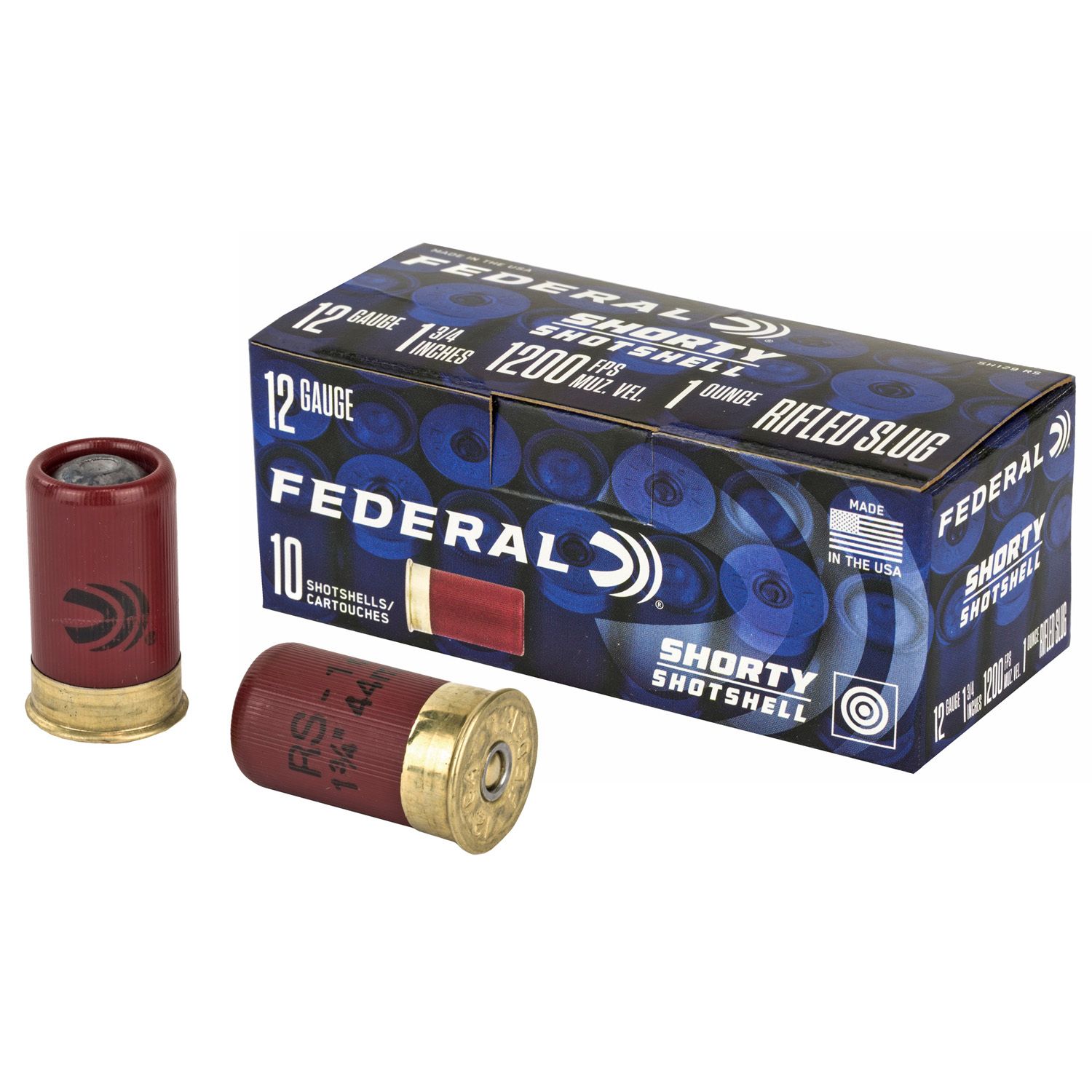 FEDERAL PREMIUM POWER SHOK 12 GAUGE SHORTY SHOTSHELLS SLUG SHOTGUN AMMUNITION