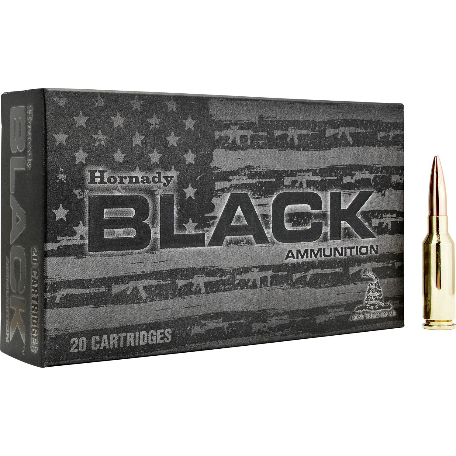 HORNADY 6MM ARC BLACK, 105GR BTHP, 20RD/BX, 090255816044
