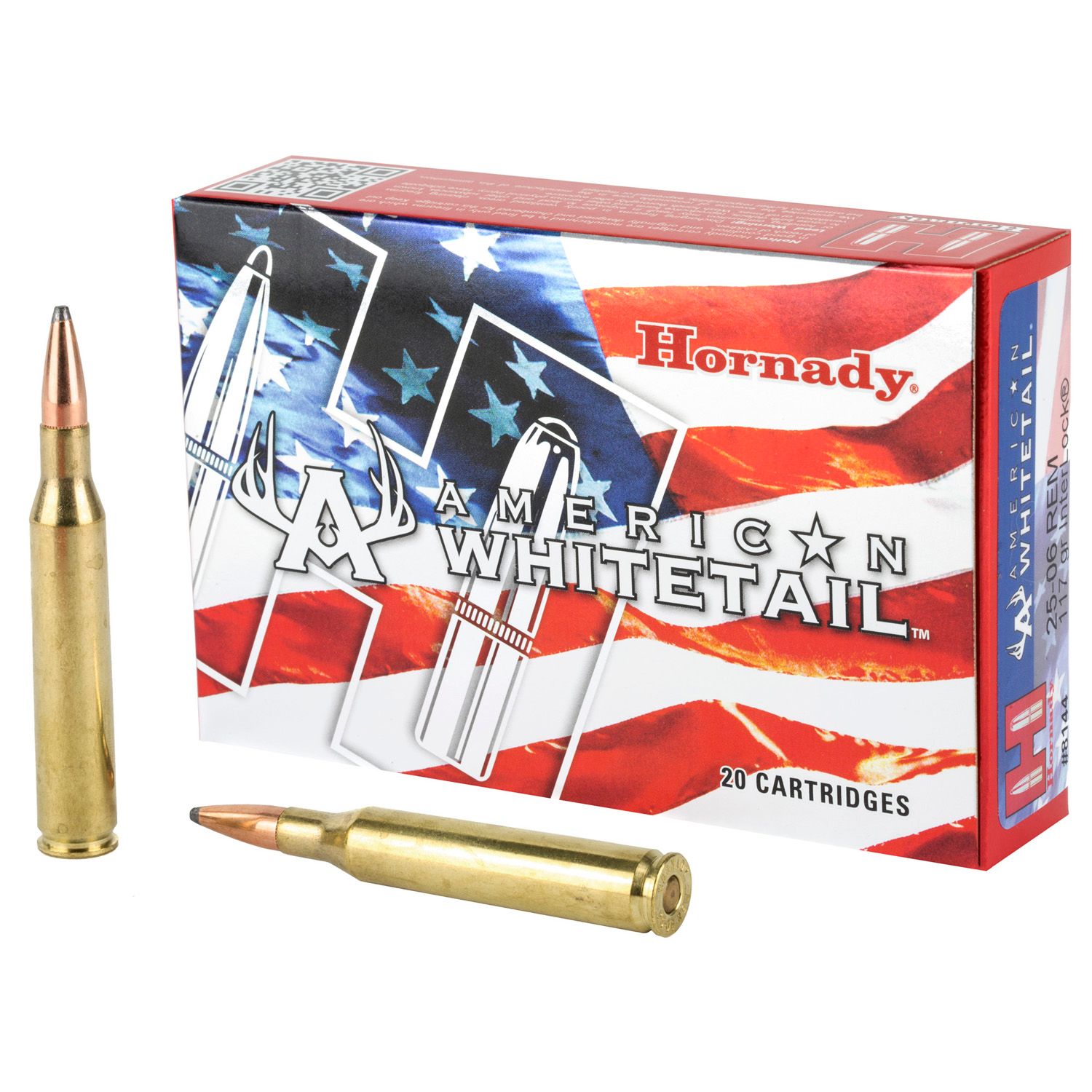 HORNADY AW 25-06 117GR INT BTSP 20/200