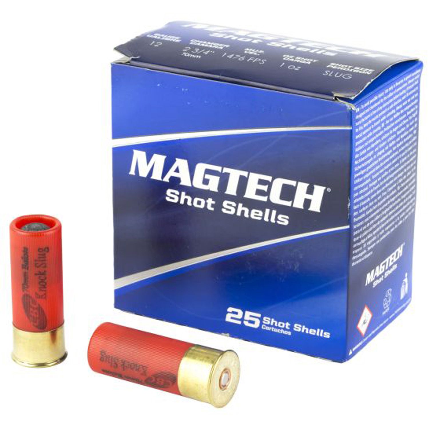 MAGTECH 12 GAUGE 1OZ SLUG + BUCKSHOT AMMUNITION
