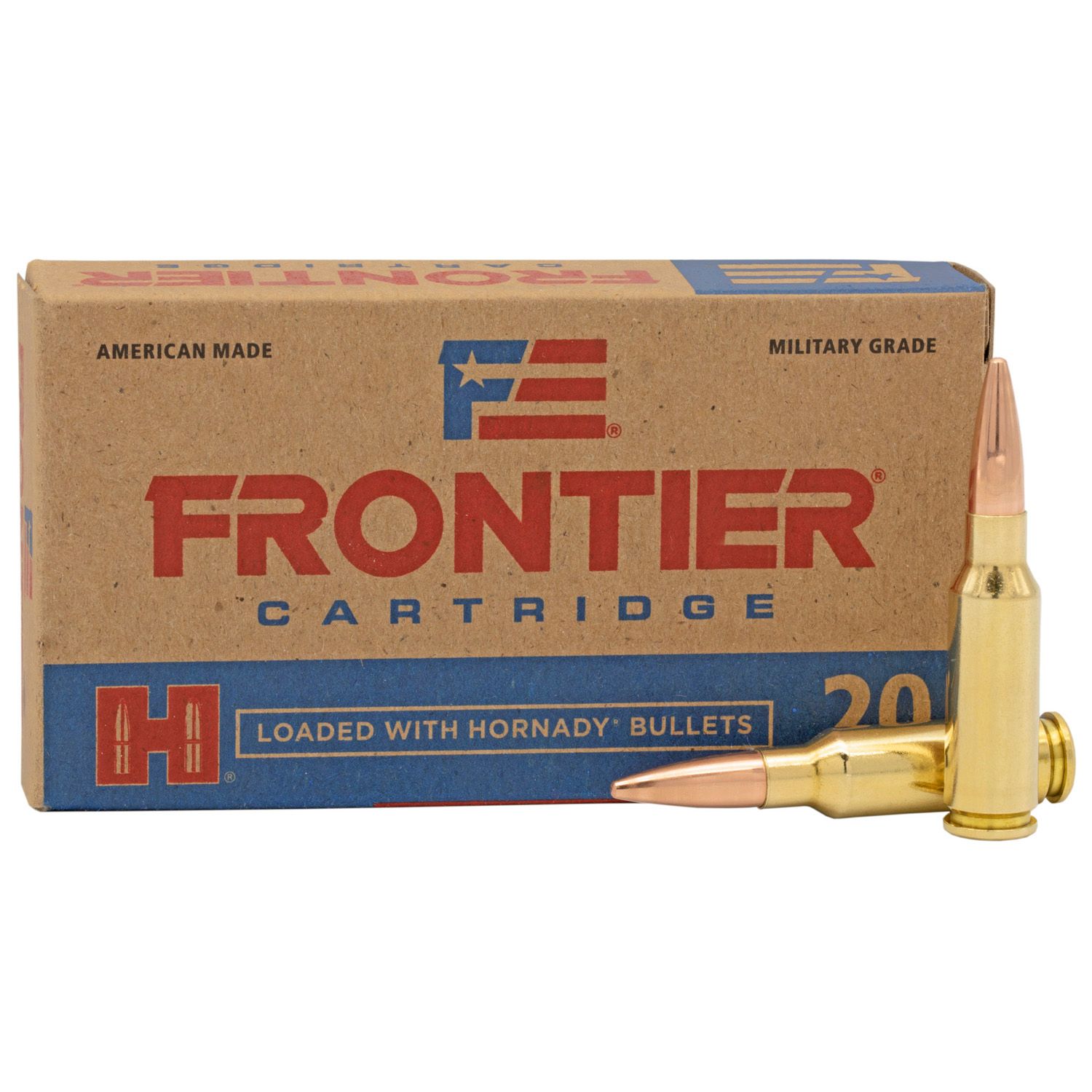 HORNADY HRN 6.5GRN FRONT 123GR FMJ