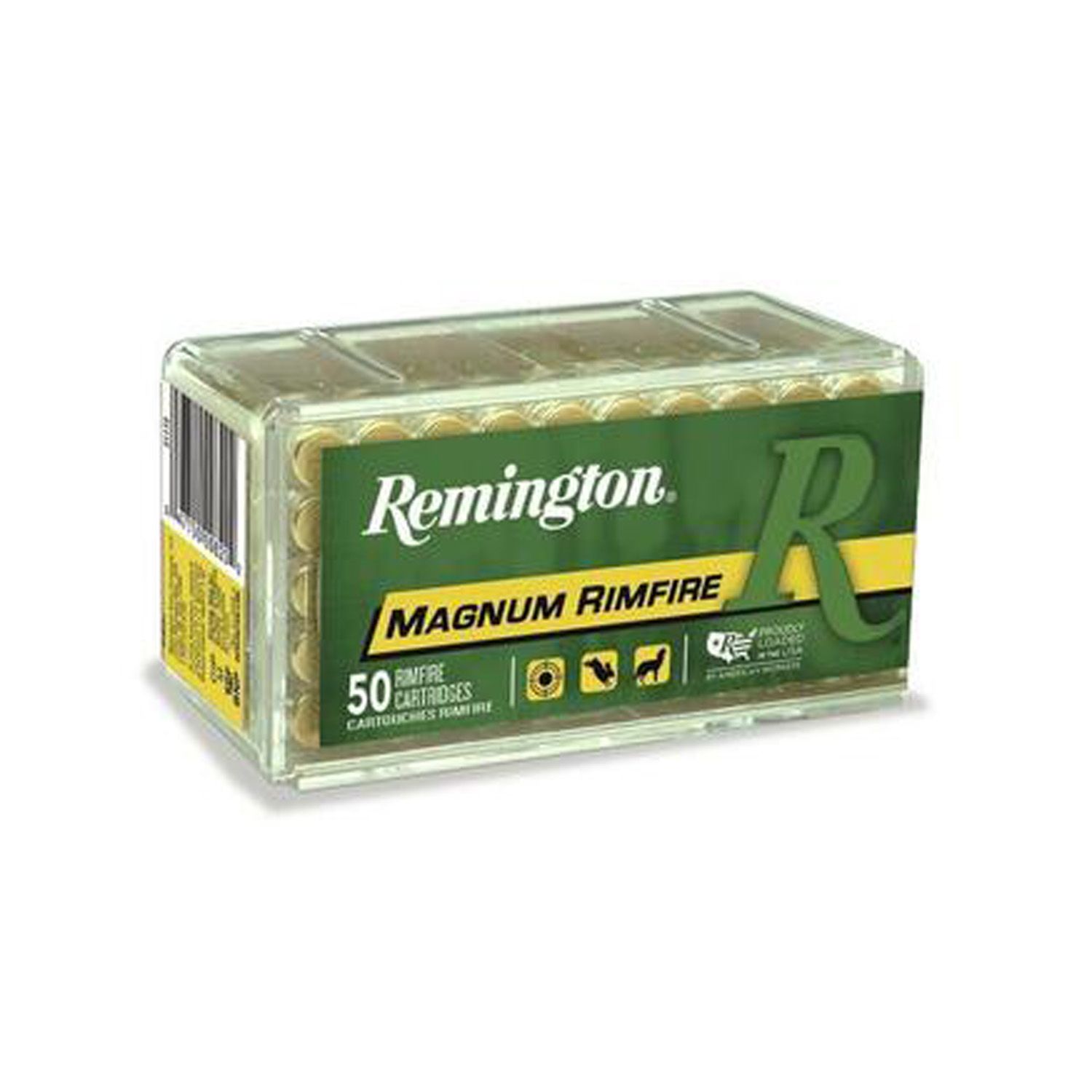 Remington Magnum Rimfire Ammunition .22 WMR 40 gr JHP 1910 fps 50/ct, 047700008301, 21170