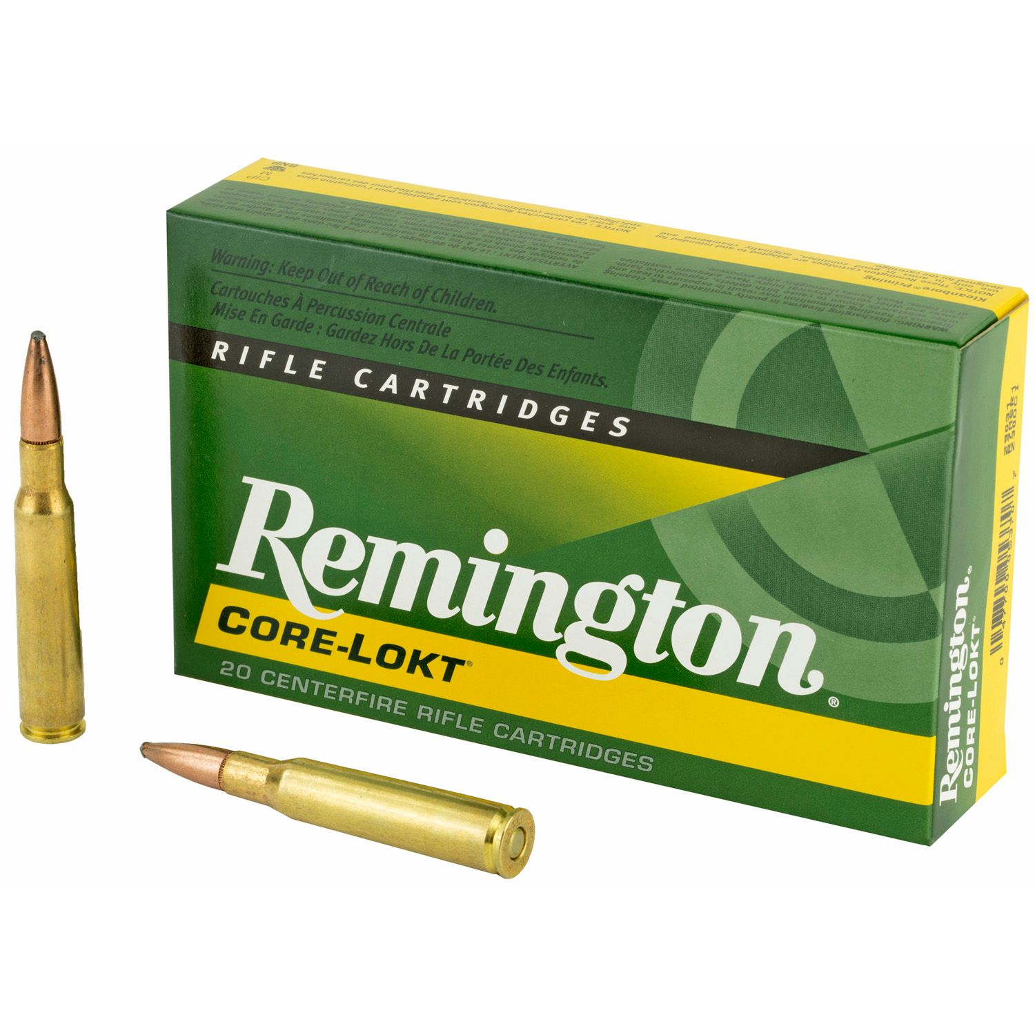 REMINGTON 7x57 CORE-LOKT, 140GR PSP, 20RD/BX, R7MSR1