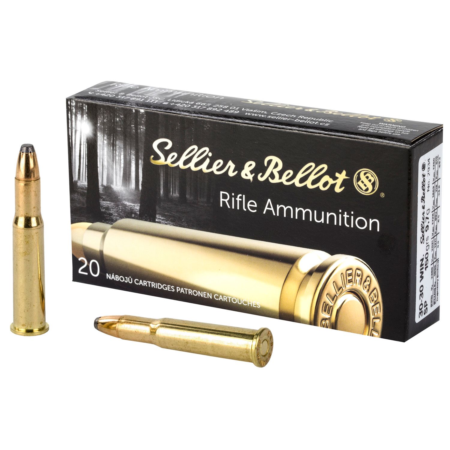 S&amp;B .30-30, 150GR SP, 20RD/BX, 754908510382, SB3030A