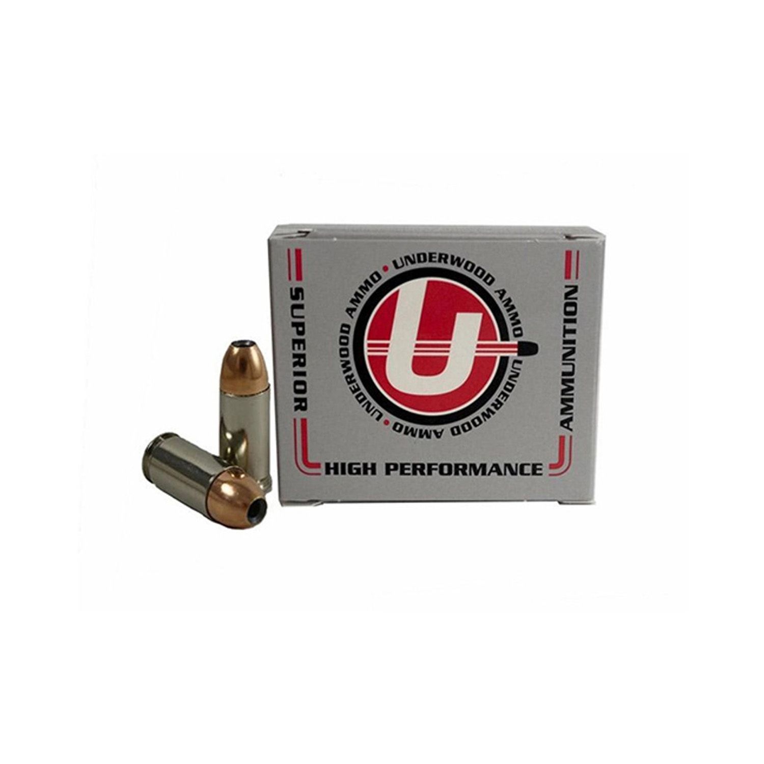 UNDERWOOD AMMO 9MM LUGER +P+ AMMUNITION 20 ROUNDS NOSLER JHP 124 GR